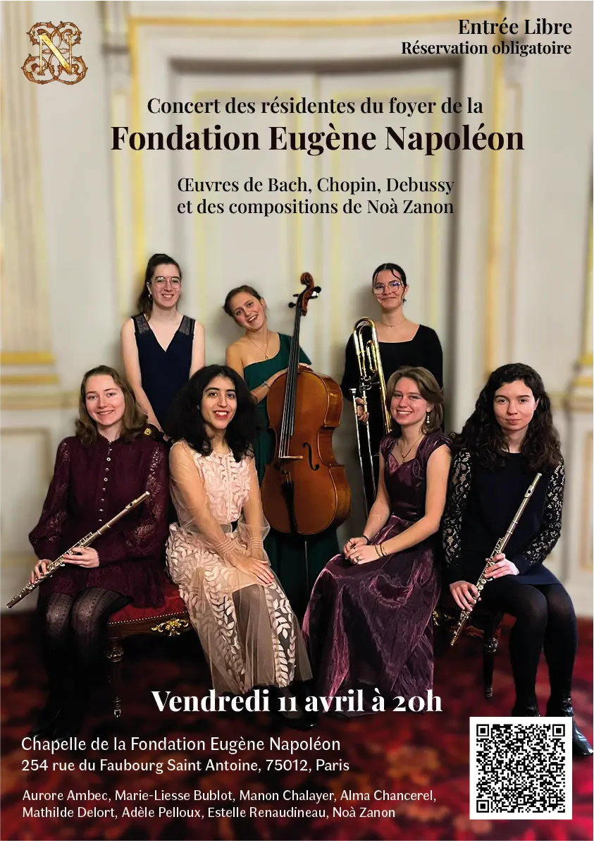 concert des résidentes fondation Eugène napoléon