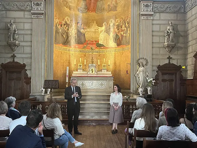 remise chantier peinture chapelle