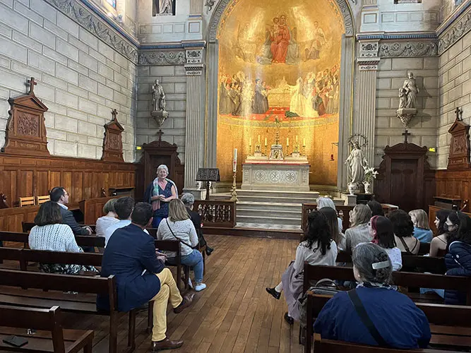 chantier peinture restauration chapelle